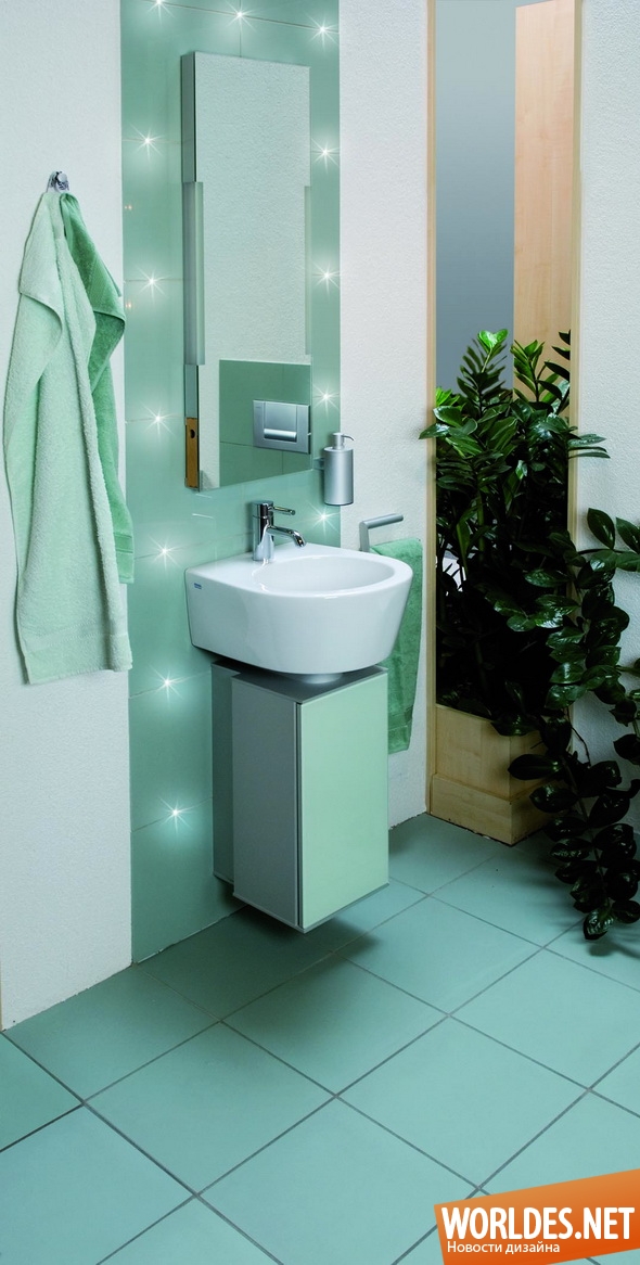дизайн ванной комнаты, настенные покрытия для ванной комнаты, плитка для ванной комнаты, светящиеся стыки между плитками, оформление ванной комнаты